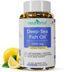 Neuherbs Deep Sea Omega 3 Fish Oil - Omega 3 Supplement Triple Strength 2500 Mg