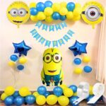 Flyloons Minion Theme birthday decorations Kit