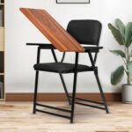 Da URBAN Marx Folding Heavy Duty Study Chair with Cushion