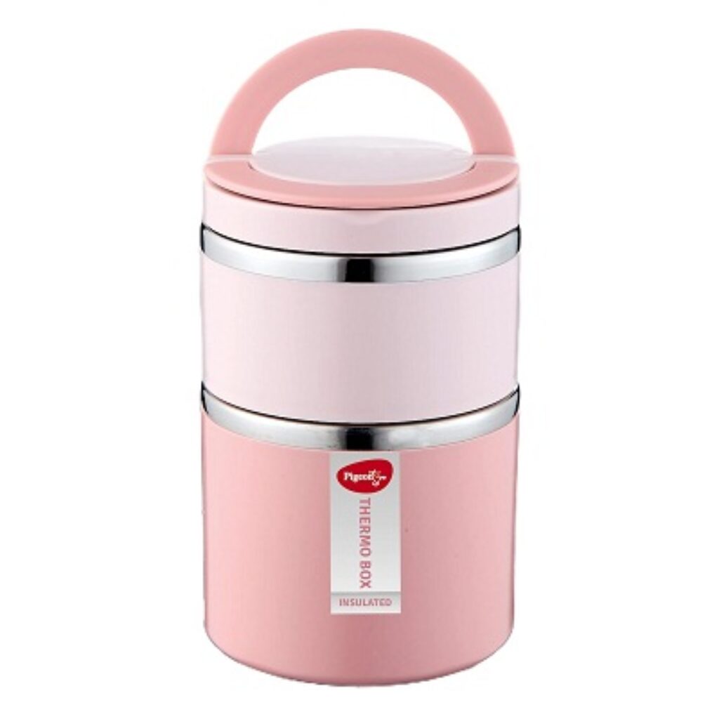 PG Thermo Warm & Fresh-Fresh Tiffin Box PK 2- Pink