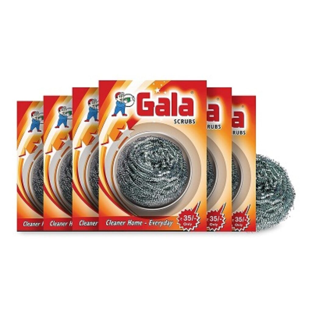 Gala Steel Scrubber Combo Set