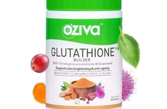OZiva Plant Based Glutathione Builder, 60 capsules