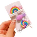 BabyMoon 3Pcs/Set Mix Style Hairclips