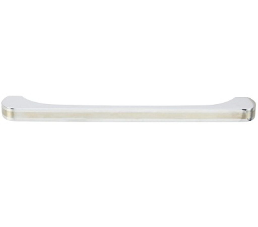 Harrison LOTUS-0710_PK2 White Metal Cabinet Pull Handle