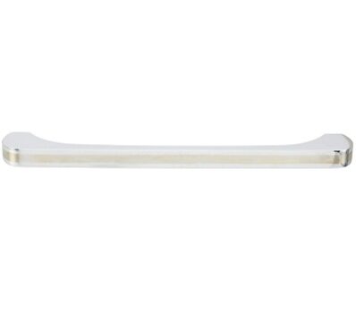 Harrison LOTUS-0710_PK2 White Metal Cabinet Pull Handle