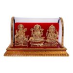 INTERNATIONAL GIFT® Metal Lord Ganesh and Maa Lakshmi