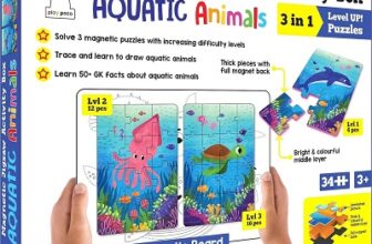 Play Poco Magnetic Jigsaw Puzzles Aquatic Animals