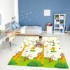 CAREIT Double Sided Waterproof Baby Play Mat, Baby Carpet, Reversible Play mats for Kids
