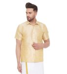 VASTRAMAY Men's Classic Fit Ethnic Shirt