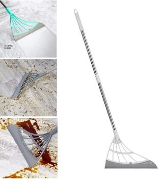 Multifunction Magic Broom, 3-in-1 Sweeper mop Squeegee Easily Dry