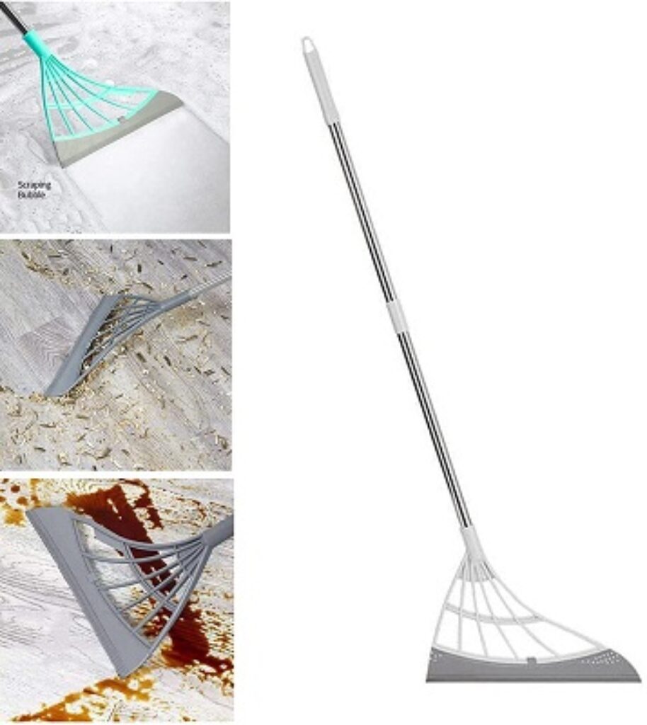 Multifunction Magic Broom, 3-in-1 Sweeper mop Squeegee Easily Dry