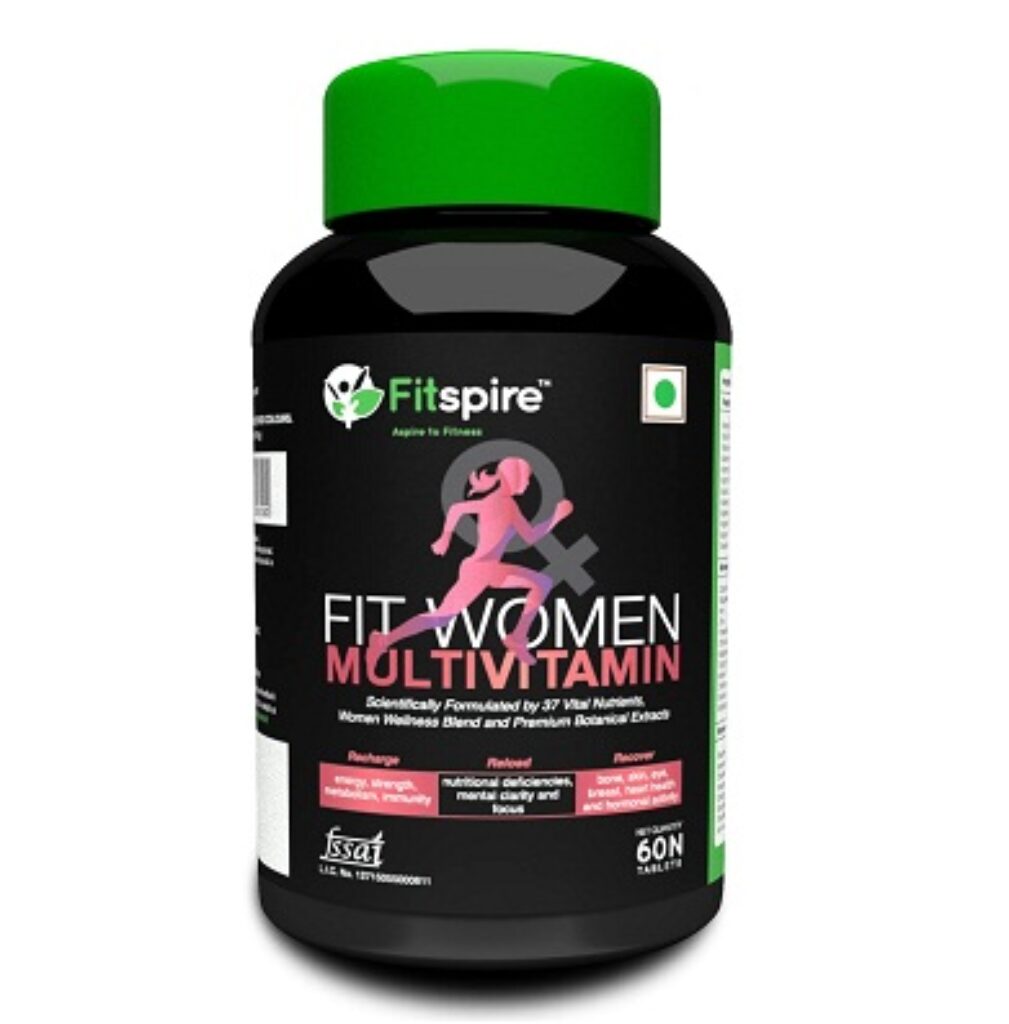 Fitspire Fit Women Multivitamin Tablets - 60 Tablets