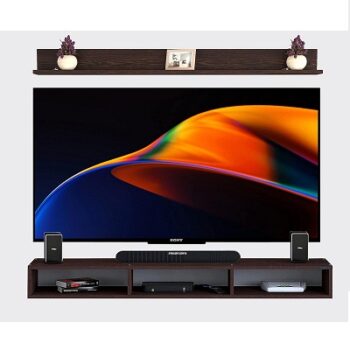 Odestar Jaxon Wall Mounted TV Unit with Stand and Shelf