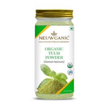 Neuwganic - Organic Tulsi Powder - Holy Basil Powder