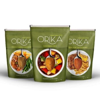 Orika Schezwan Mix, Smokey Garlic Marinade