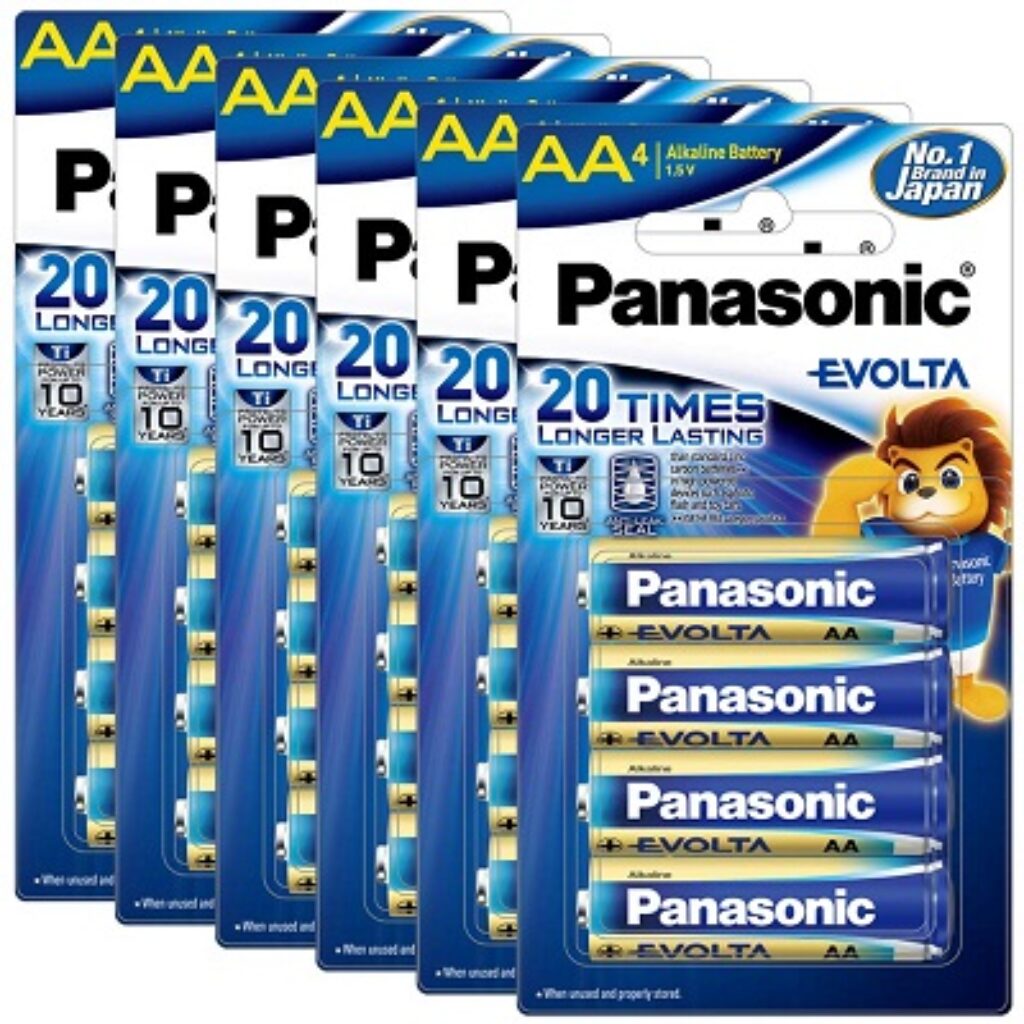 Panasonic Evolta AA Alkaline 1.5V Battery