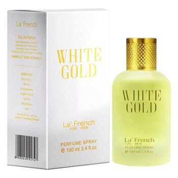 La French White Gold Perfume for Men 100ml | Premium Long Lasting