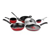 Pigeon Nonstick Cookware Set of 7 Piece, Includes Nonstick Tawa