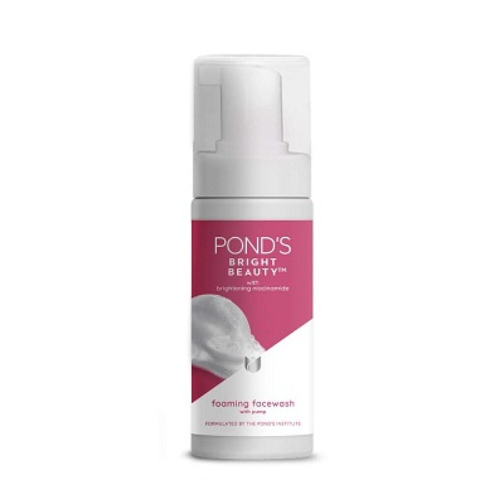 Pond's Bright Beauty Foaming Brush Facewash with Brightening Niacinamide