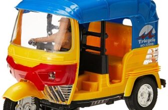 PoPo Toys Auto Rickshaw 360 Degree Rotation Acousto
