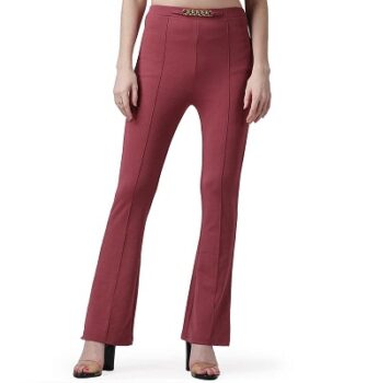 POPWINGS Casual Stylish Casual Trouser for Women