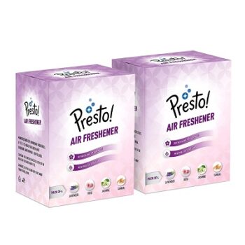 Amazon Brand - Presto! Bathroom Air Freshener Blocks