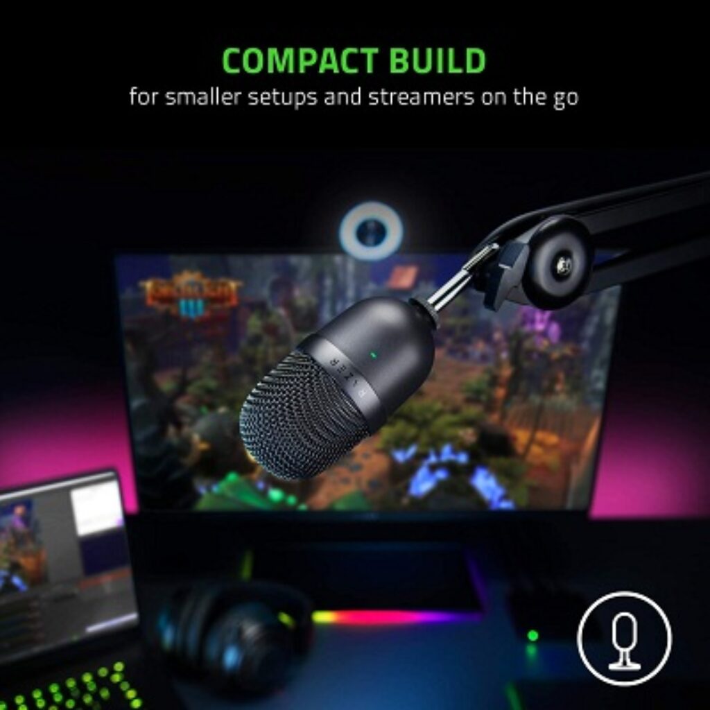 Razer Seiren Mini - Ultra-Compact Streaming Microphone