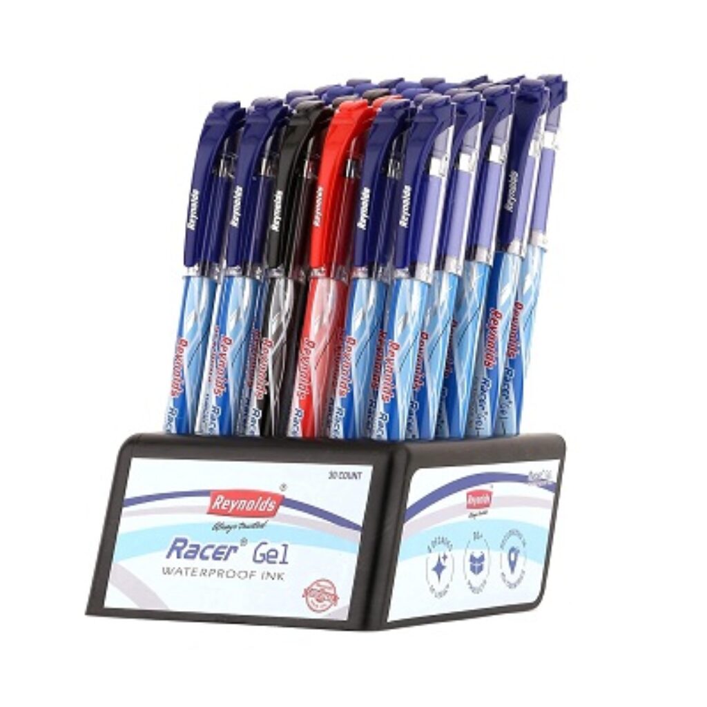 Reynolds RACER GEL 30 CT 25 BLUE 3 BLACK & 2 RED