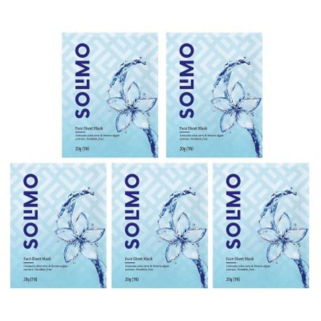 Amazon Brand - Solimo Face Sheet Mask