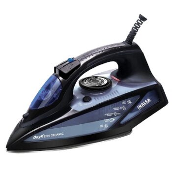 Inalsa Steam Iron Onyx2200 Watt,Quick Heat Up with up to 30g