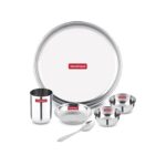 Storehaus 6 Pieces Smart Stainless Steel Dinnerware/Dinner Set