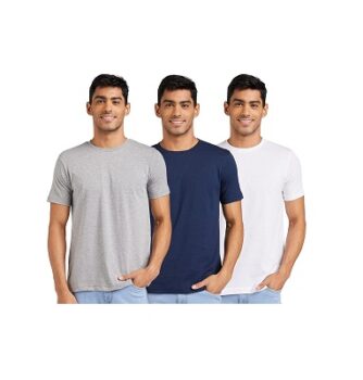 Amazon Brand - Symbol Men's Regular Fit T-Shirt (Pack of 3)