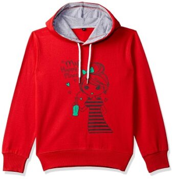 T2F Unisex-Child Cotton Hooded Neck Sweatshirt