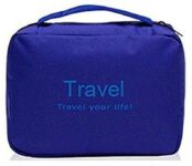 TradeVast® Blue Toiletry Bag Travel Organizer Cosmetic Bags