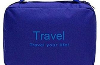 TradeVast® Blue Toiletry Bag Travel Organizer Cosmetic Bags