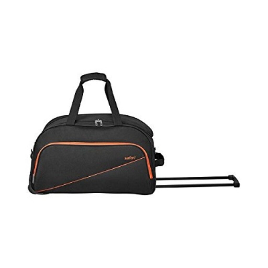 Safari polyester 26 Cms Duffle Bag(PEP65RLBLK_Black)