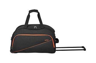 Safari polyester 26 Cms Duffle Bag(PEP65RLBLK_Black)