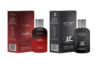 La French Victory & Desire Perfume Combo