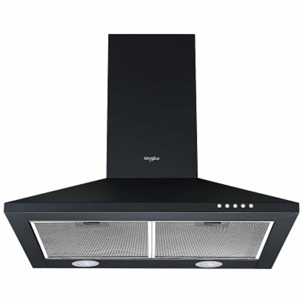 Whirlpool 60 cm 750 m³/hr Kitchen Chimney - CLASSIC CF 60 BK HOOD