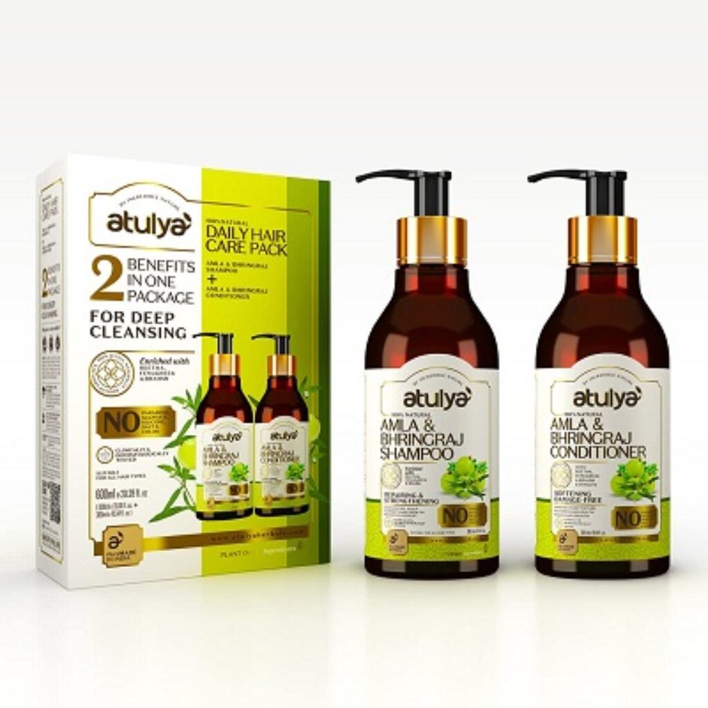 Atulya Amla & Bhringraj Shampoo & Conditioner