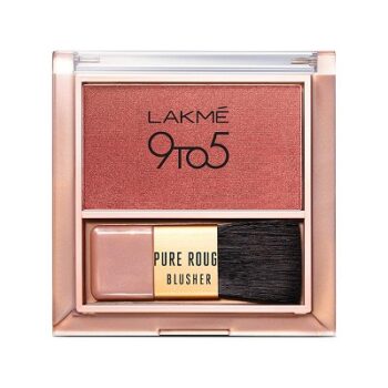 Lakme 9 to 5 Pure Rouge Blusher, Peach Affair, 6 g