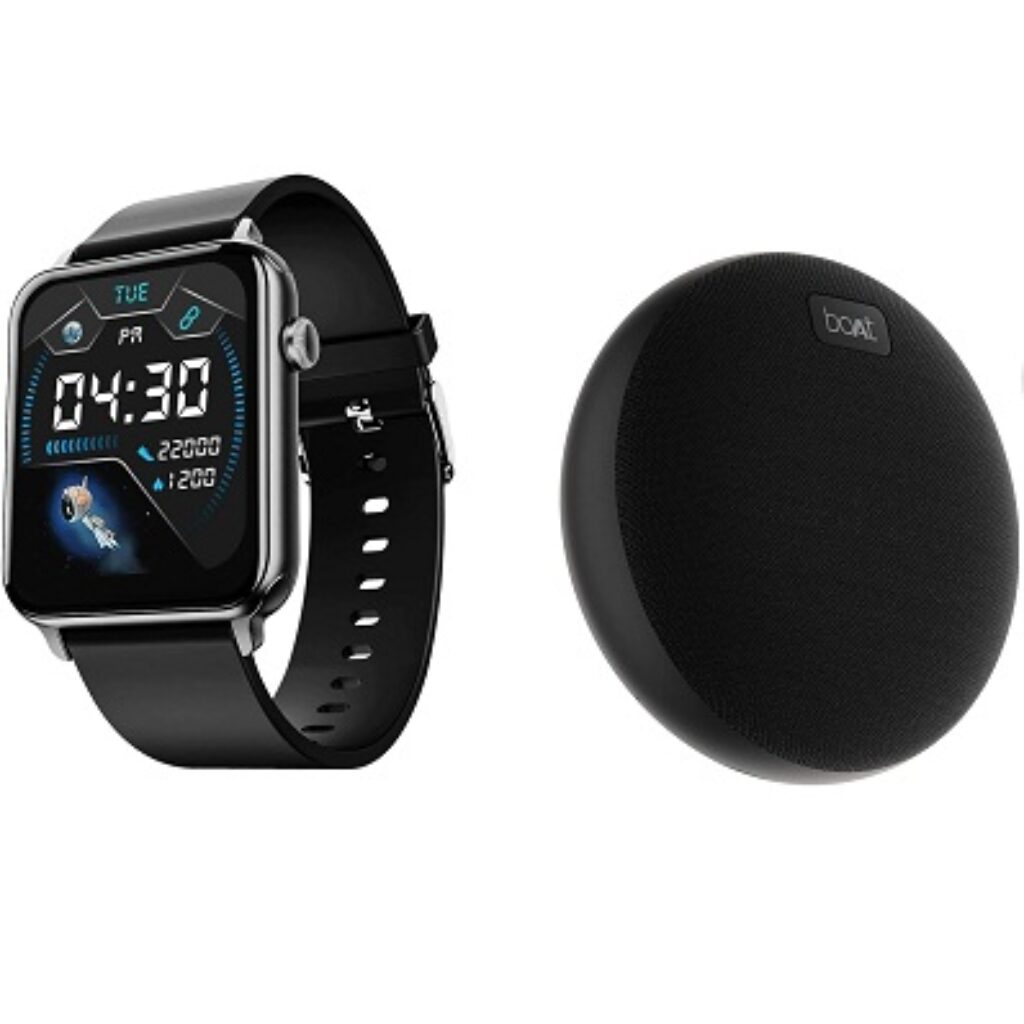 boAt Wave Lite Smartwatch with 1.69" HD Display, Sleek Metal Body