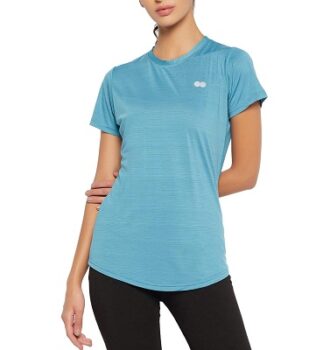 Clovia Women's Comfort Fit Active T-Shirt