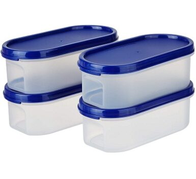 Amazon Brand - Solimo Modular Plastic Storage Containers With Lid