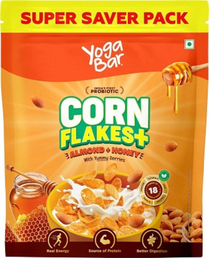 Yogabar Cornflakes with Almonds