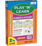 Creative's Play ‘N’ Learn - Numbers and Alphabet, Multi Color