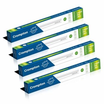 Crompton Laser Ray Neo 1 Feet 5W LED Batten (Natural White) - Pack of 4