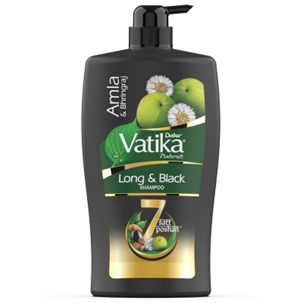 Dabur Vatika Long & Black Shampoo - 1L