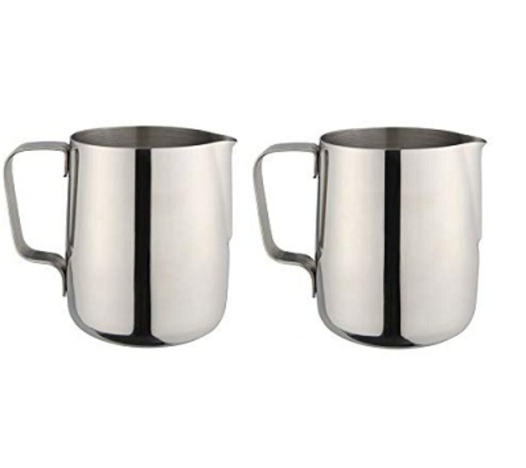 Dynore Set of 2 Milk jug (Stainless Steel)