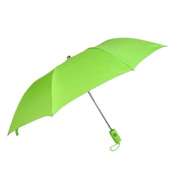 FENDO UMBRELLAS Katie 21 Inch (53.34cm) 2 Fold Auto-Open Umbrella for men women Liril Green
